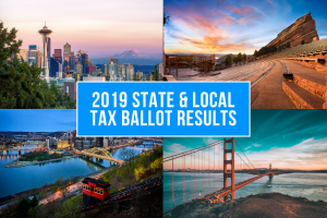 2019 Election Day 2019, state and local tax ballot measure results, 2019 tax ballot measures, 2019 ballot results