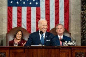 Biden state of the union address 2023 tax proposals stock buybacks tax billionaire minimum tax expanded child tax credit